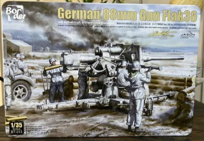 Picture of Flak 36 88Gun Metal Box with Metal Gun  1/35