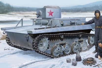 Picture of Soviet T-37TU Command Tank 