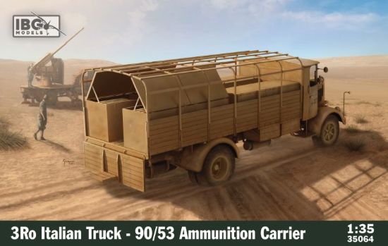 Picture of 3Ro Italian Truck - 90/53 Ammunition Carrier 