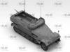 Picture of  'Beobachtungspanzerwagen' Sd.Kfz.251/18 Ausf.A, WWII Germany Observation Vehicle with crew