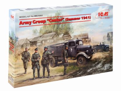 Picture of Army Group Center (Summer 1941)   (Kfz.1, Typ L3000S, Germany Infantry (4 figures), Germany Drivers (4 figures))