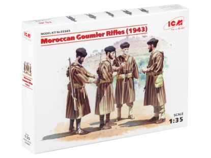 Picture of Moroccan Goumier Rifles (1943) (4 figures)