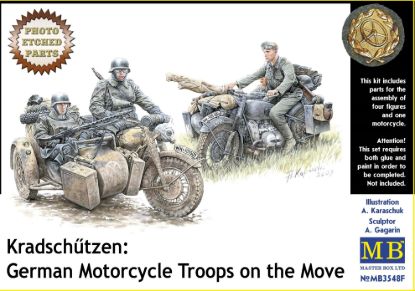 Picture of Kradschützen: Germany Motorcycle Troops on the Move