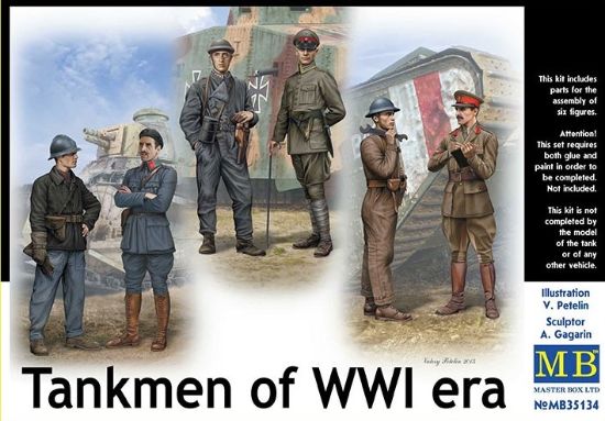 Picture of Tankmen of WWI era 