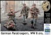 Picture of Germany Paratroopers. WW II era 