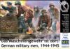 Picture of Germany military men, 1944-1945. Das Maschinengewehr ist dort! 