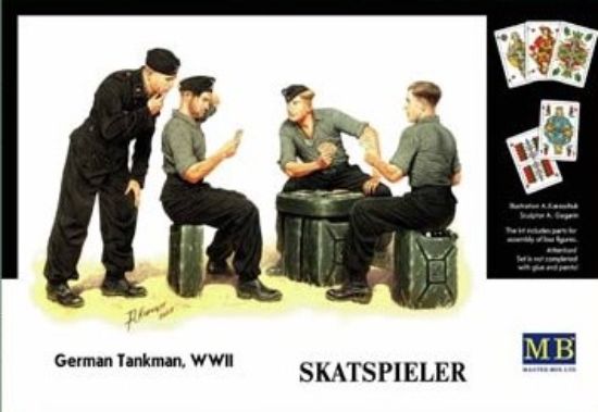 Picture of Die Skatspieler, Germany Tankmen, WWII 