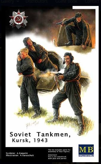 Picture of Russian Tank Crew, Kursk, 1943 