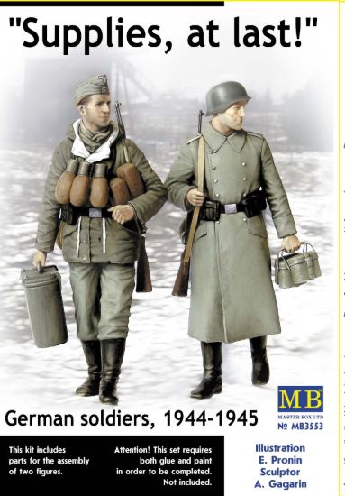 Picture of  Supplies, at last! Germany soldiers, 1944-1945 
