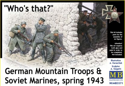 Picture of Who’s that?, Germany Mountain Troops & Soviet Marines, spring 1943 