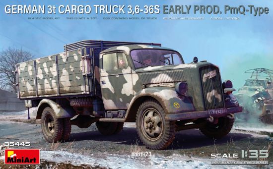 Picture of Germany 3t Cargo Truck 3,6-36S Early Prod. PmQ-Type