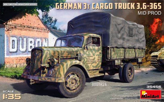 Picture of Germany 3t Cargo Truck 3,6-36S Mid Prod