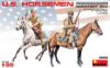 Picture of U.S. Horsemen. Normandy 1944