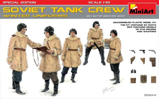 Picture of Soviet Tank Crew(Winter Uniforms)Special Edition