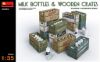 Picture of Milk Bottles & Wooden Crates