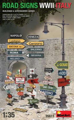 Picture of ROAD SIGNS WWII ITALY