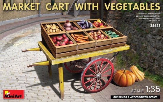Picture of Market Cart with Vegetables