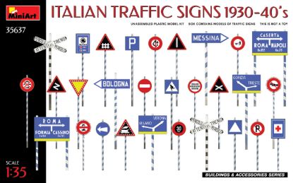 Picture of ITALIAN TRAFFIC SIGNS 1930-40’s