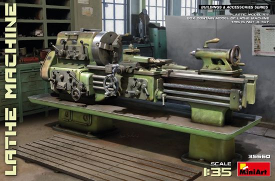 Picture of Lathe Machine