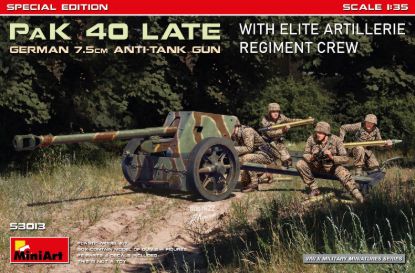 Picture of Germany 7.5cm PaK 40 Late w/Elite Artillerie Regiment Crew. Special Edition