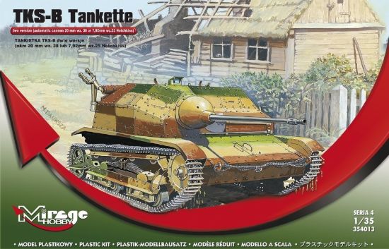 Picture of TANKETTE TKS-B (2 versions) [automatic cannon 20mm Mk.38 or 7,92mm Mk.25 Hotchkiss]