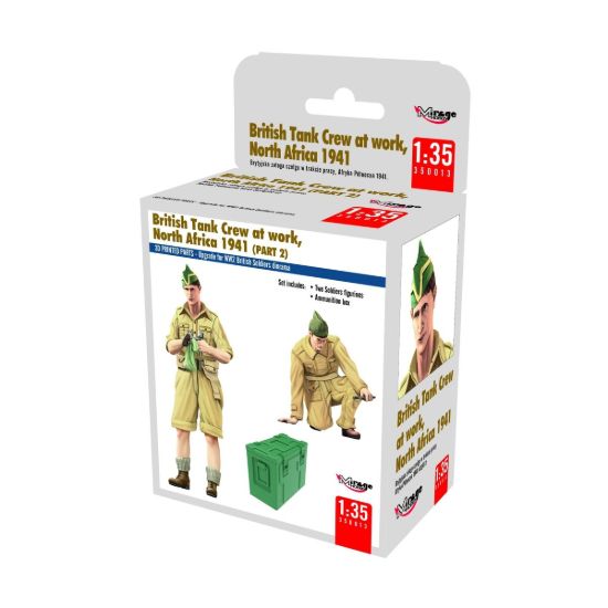 Picture of 1:35 British Tank Crew at work, North Africa 1941 (Part II) 