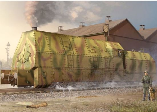 Picture of Germany Panzerlok BR57 Armoured Locomotive   