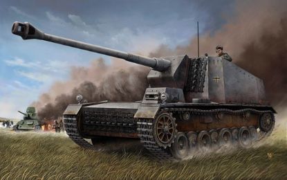 Picture of Germany 12.8cm Tank Destroyer L/61 Sturer Emil Selbstfahrlafette