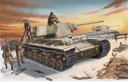 Picture of KV-I Model 1942 heavy cast turret