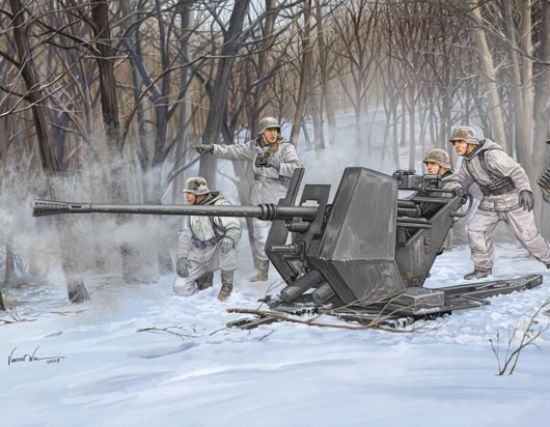 Picture of FLAK 37 (Germany 3.7cm anti-aircraft gun)     