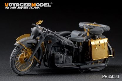 Picture of WWII Germany Motorcycle R-12(For Zvezda 3607) 