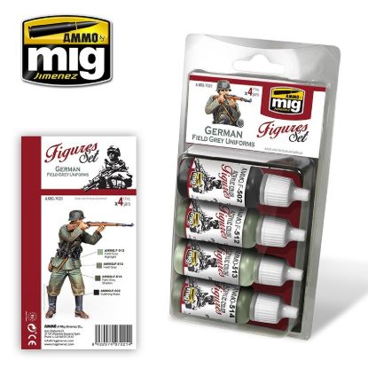 Picture of German Field Grey Uniforms Figures Set