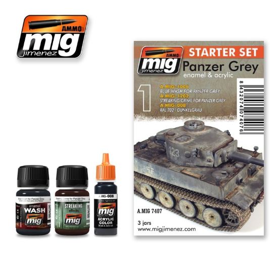 Picture of Panzer Grey Starter Set