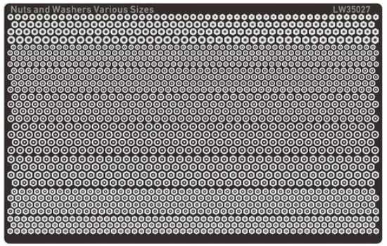 Picture of Nuts and Washers Various Sizes 