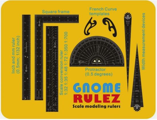Picture of Scale Modeling Ruler Set 