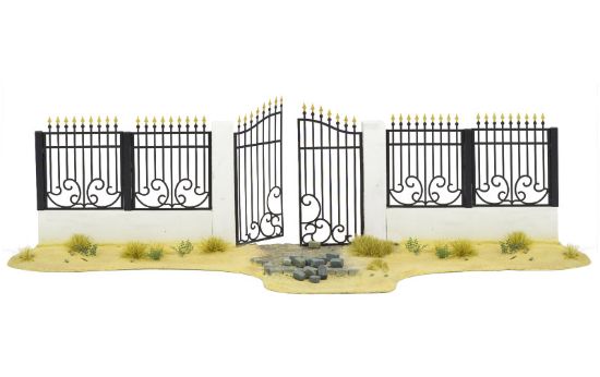 Picture of Metal Fence A - big set with gate