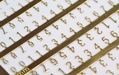 Picture of PE Numbers: 1,5 - 2,0 - 2,5 - 3,0mm