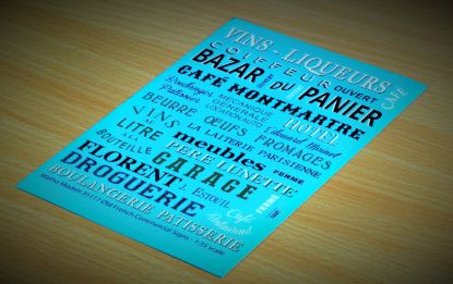 Picture of Old French Commercial Signs