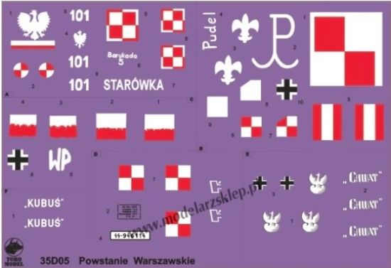 Picture of Warsaw's Uprising 1944 Insurgent armoured vehicles