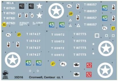 Picture of Cromwell & Centaur tanks in Polish service vol.1