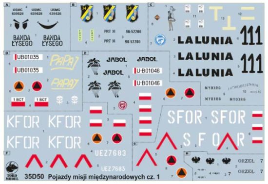 Picture of Polish Army vehicles on foreign missions vol.1