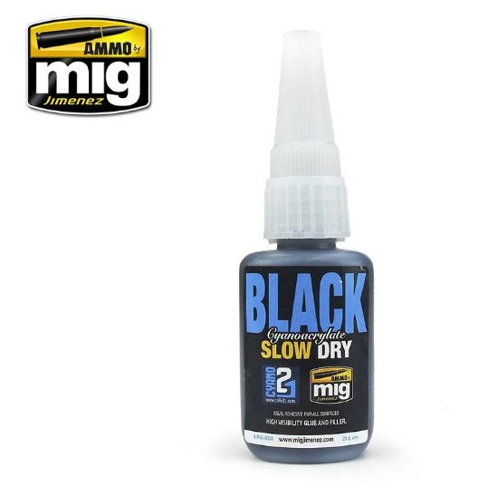 Picture of Black Slow Dry CYANOACRYLATE